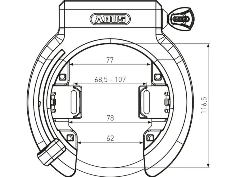 ABUS 6950M R XPlus Frame Ringslot - Hoogste Veiligheid Level 9 2/3