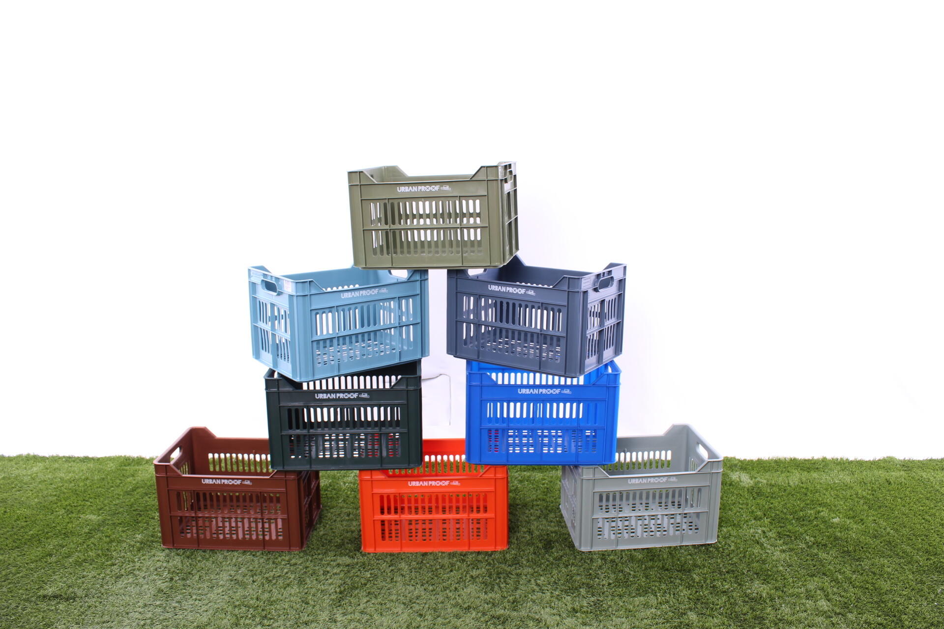 Caisse à vélo recyclée 30 litres 4/5