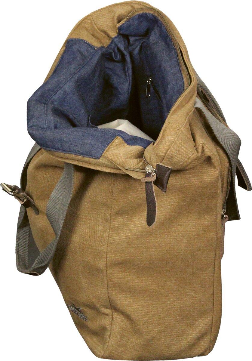 Sacoche de vélo Canvas Shopper 20 litres 42 x 34 x 14 cm 3/3