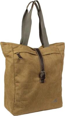 Fietstas canvas shopper 20 liter 42 x 34 x 14 cm