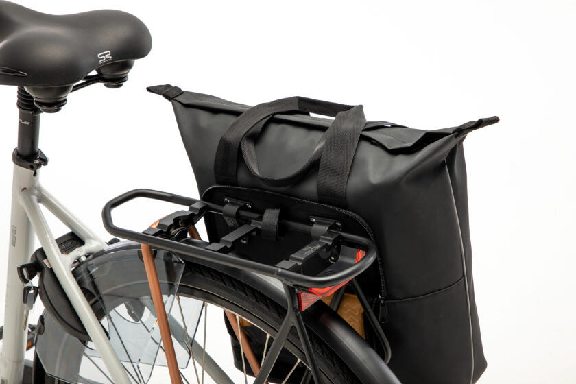 Fahrrad-Shoppertasche Odense Kota,schwarz 6/7