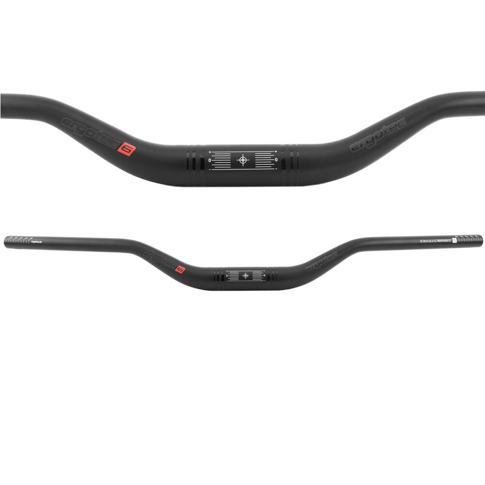 Ergotec Manubrio Riser 35,0×780 mm – Nero. 2/3