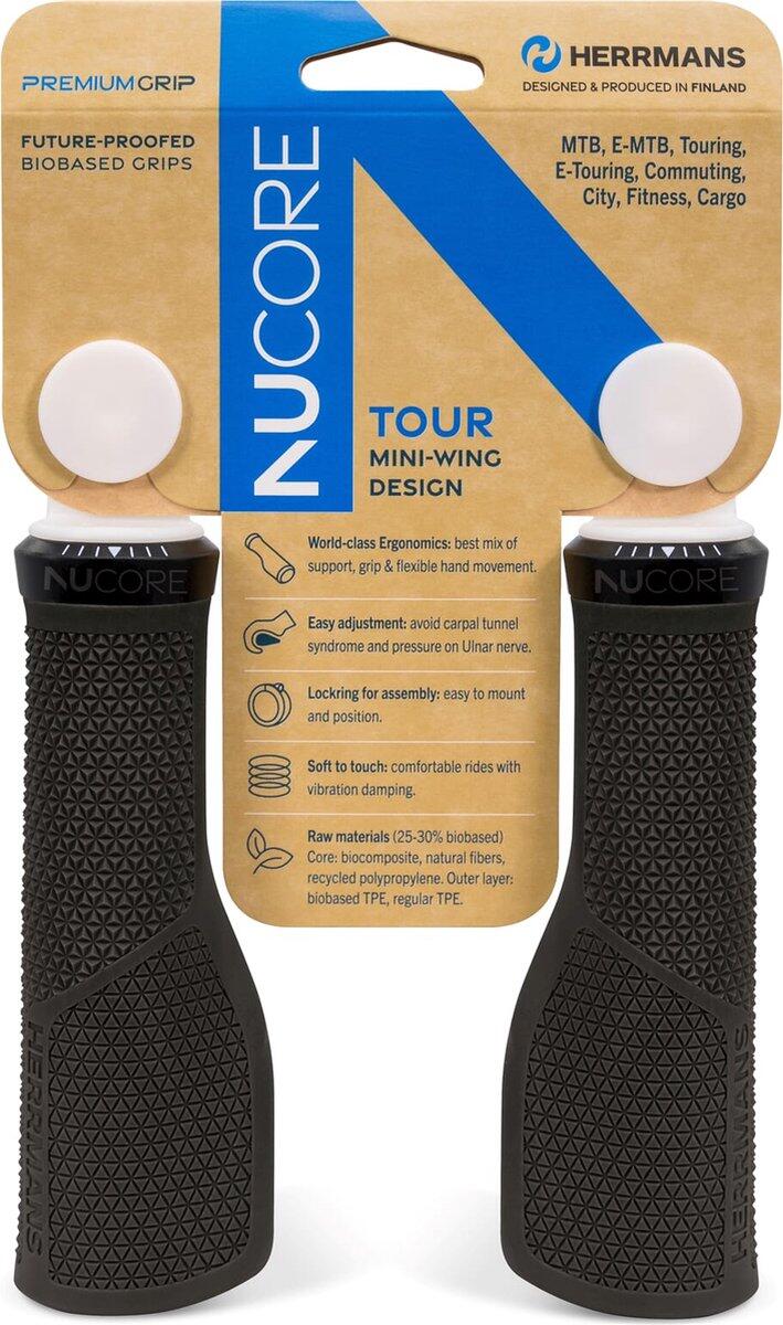 Poignées Nucore Grip Town Peak 130Mm Noir 3/5