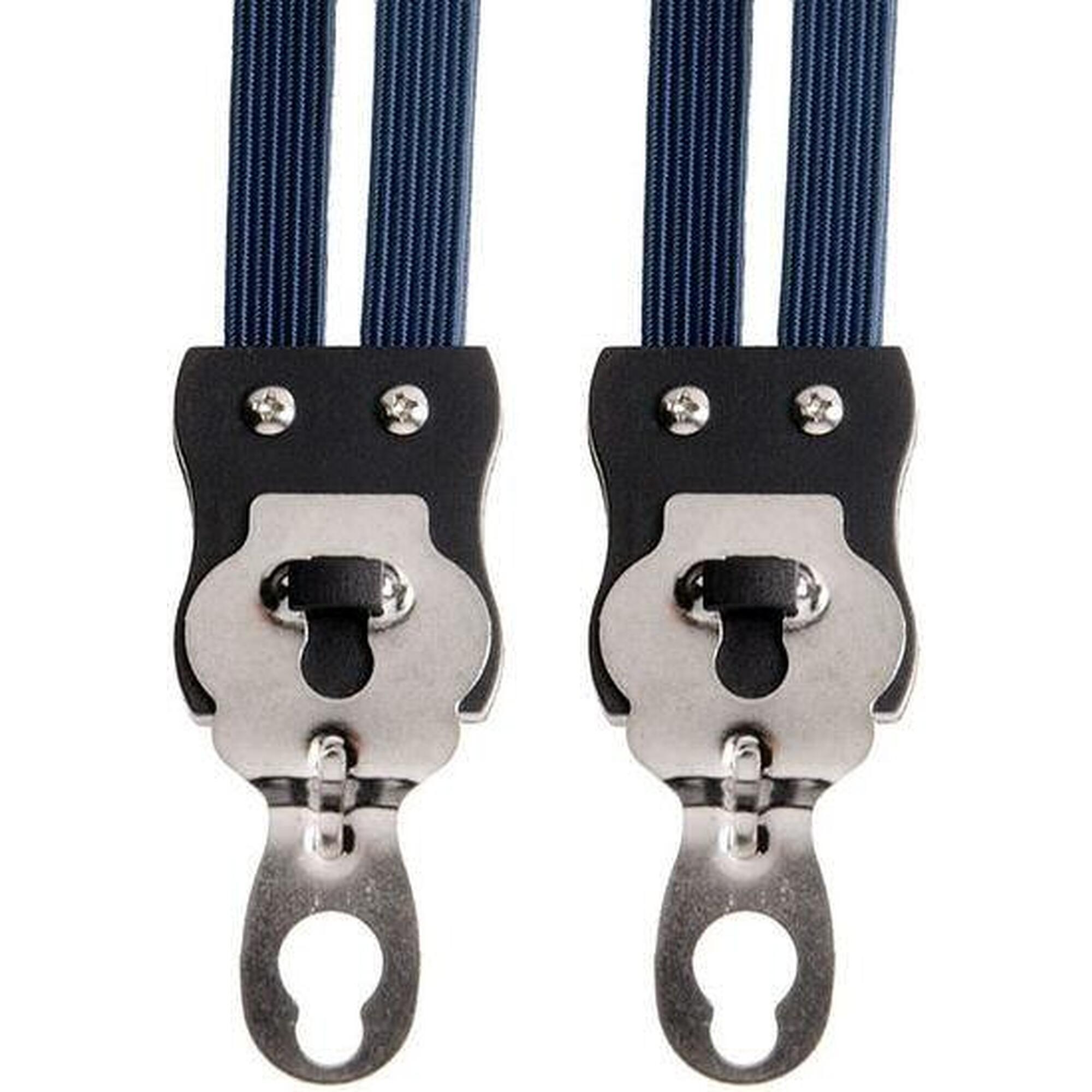 Simson - Sangle De Bagage Trio Courte À 3 Attaches - Bleu Marine - Porte-bagage - Bleu - Taille Unique - Decathlon