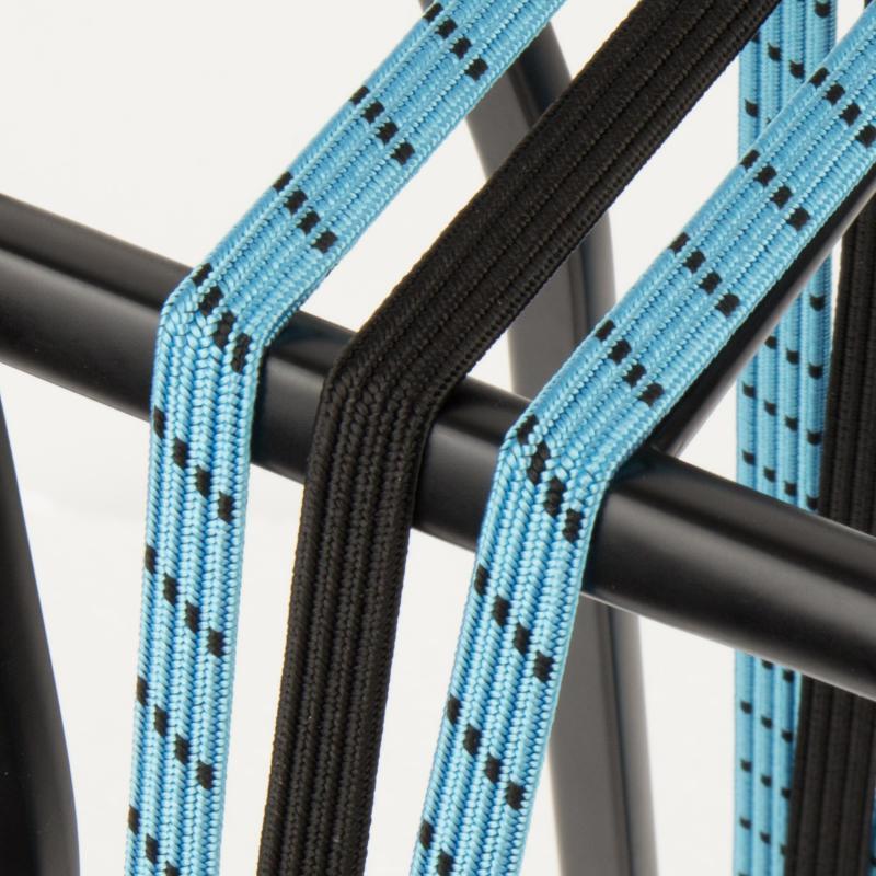Triobinder Eye 12/12Mm Z Czarnymi Stalowymi Płytkami - Baby Blue/Black