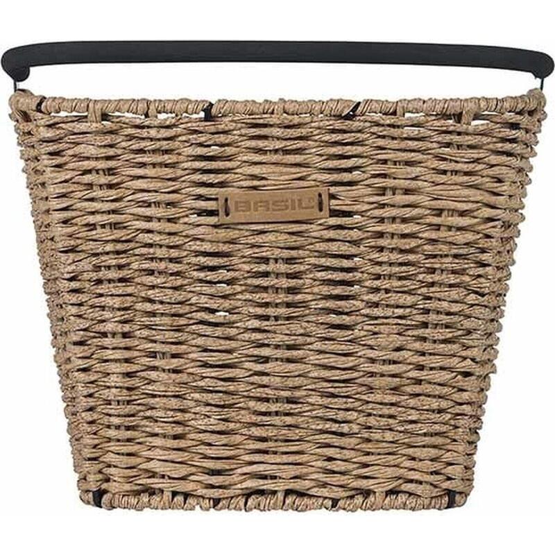 Fietsmand Bremen Rattan Look  met KF-stuurpenhouder 27 x 35 x 29 cm