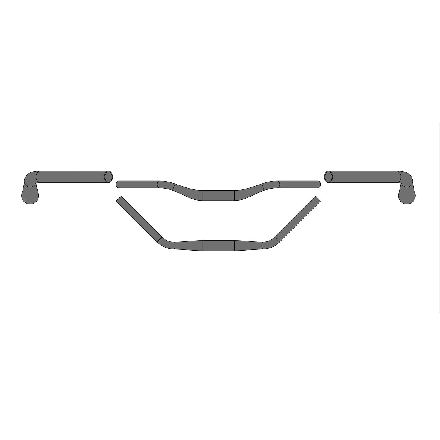 Ergotec Guidon Trekking E-Bike Riser 31,8 mm Argent 3/3