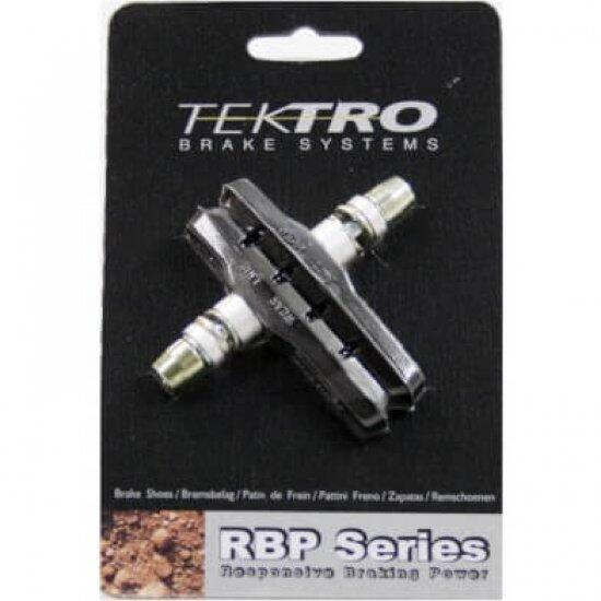 Plaquettes de frein Tektro V-brake 72 x 13 mm noir - 2 pièces
