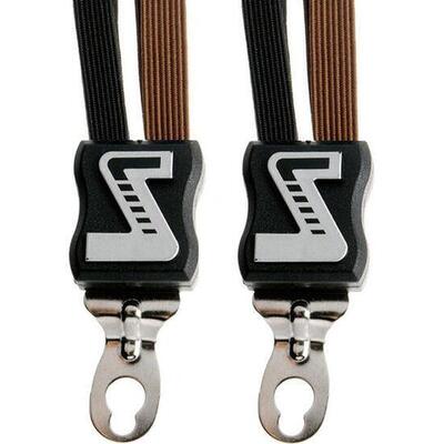 Szybkozamykacz Quattro Bardzo Mocny Z 4 Wiązaniami - Czarny/Brązowy