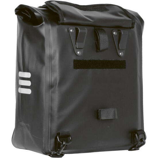 100% Wodoodporny Plecak/Torba Rowerowa 23 Litry 31 X 50 X 15 Cm - Czarny