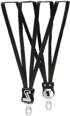 Snelbinder quattro extra lang met 4 binders - zwart
