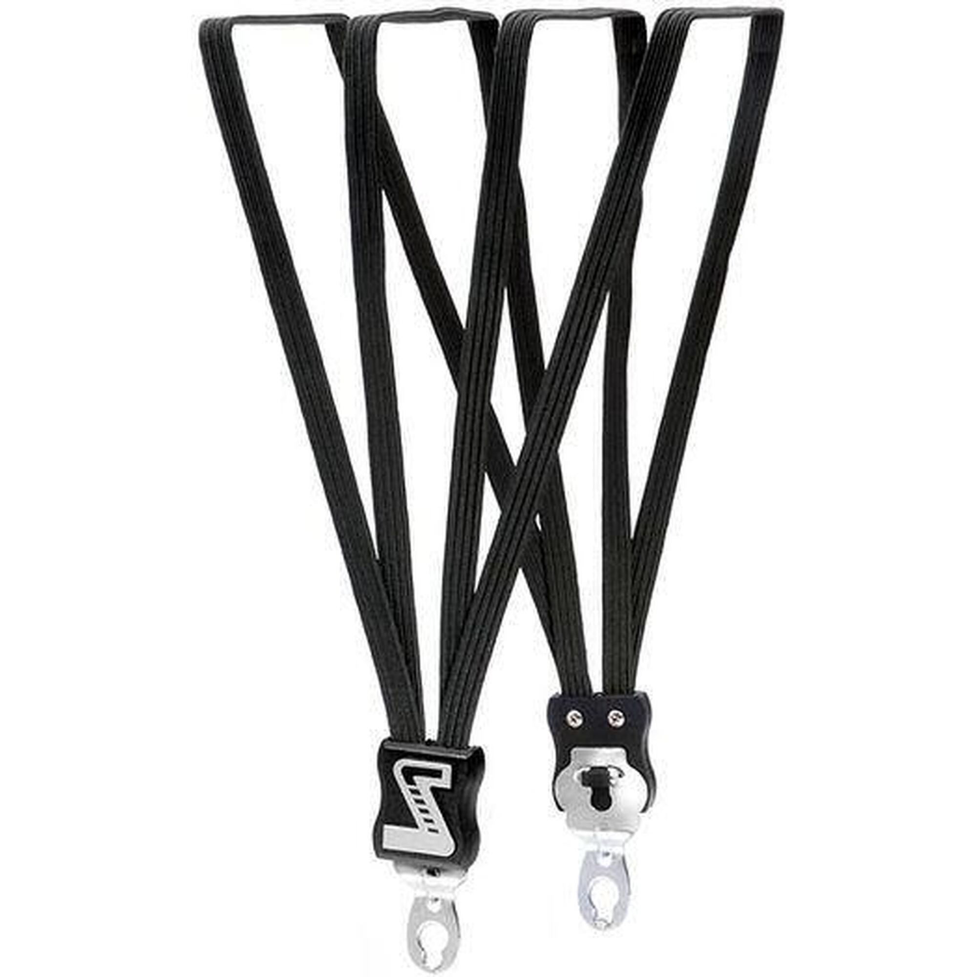 Simson - Sangle De Bagage Quattro Extra Longue Avec 4 Sangles - Noir - Porte-bagage - Noir - Taille Unique - Decathlon