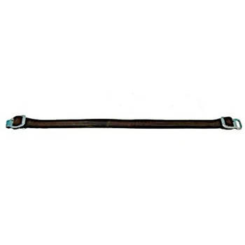 Snelbinder met haak / oog 50 cm - zwart
