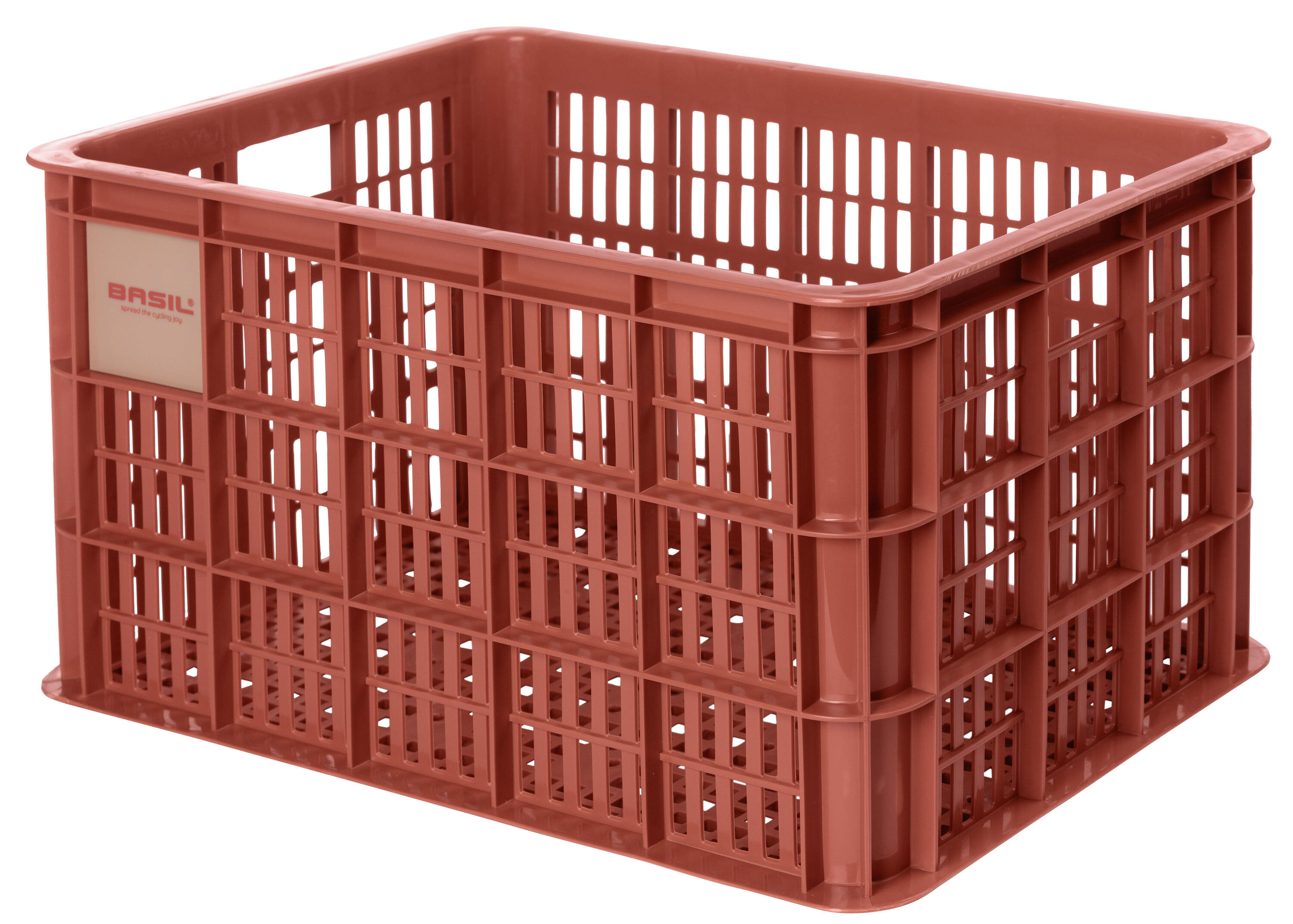 Basil Caisse à Vélo L - 40 Litres - Rouge - Durable et Spacieuse 5/7