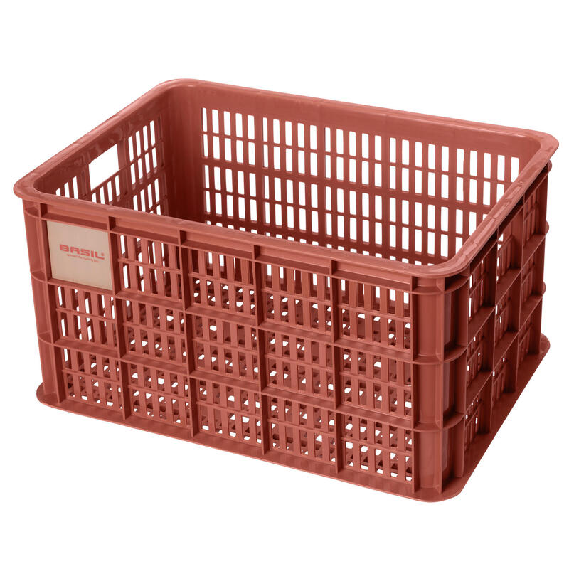 Gerecyclede fietskrat Crate L 40.0 liter39 x 49 x 26 cm - terra red