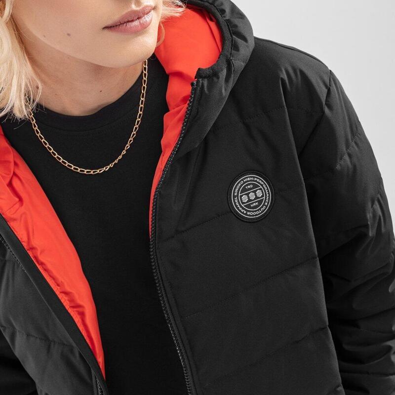 Dames Lifestyle waterbestendig puffer jack Shelter-W SIROKO Zwart