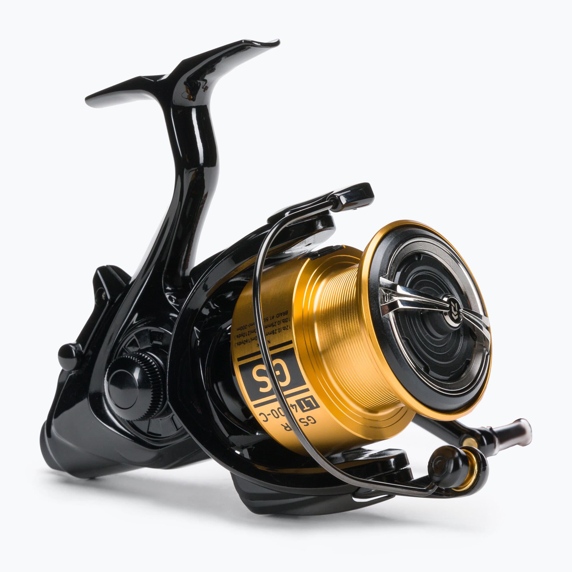 Fishing Reel Carp Daiwa GS LTD 3000 Spinning Fishing Reel - Front Drag, 4.7:1 Gear Ratio, 4 Ball Bearings, Air Rotor (Gold/Black) Fishing Reel Carp Daiwa GS LTD 3000 Spinning Fishing Reel - Front Drag, 4.7:1 Gear Ratio, 4 Ball Bearings, Air Rotor (Gold/Black)