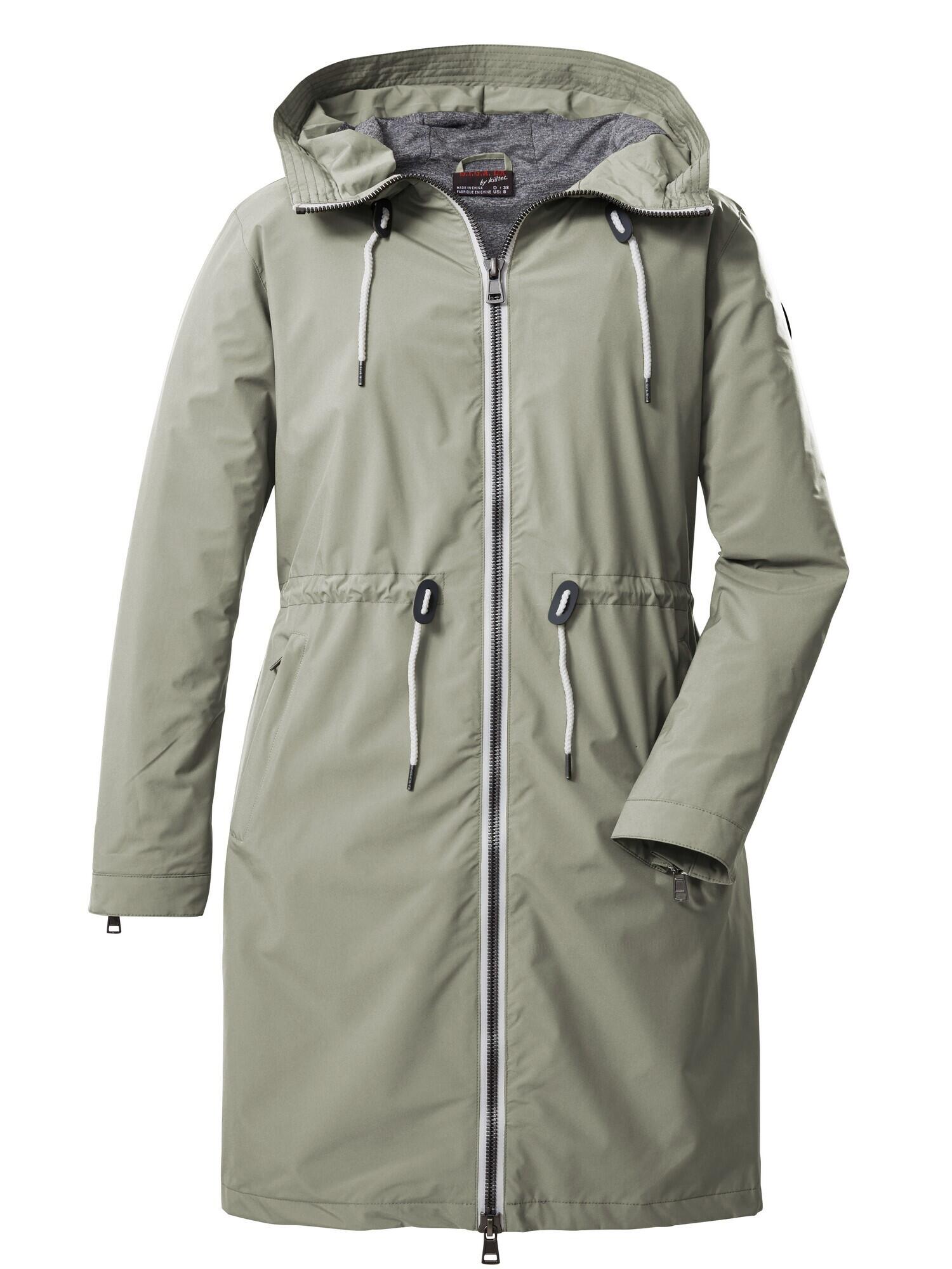 KILLTEC Outdoormantel GS 34 WMN CT Wandern/Outdoor/Trekking Damen helloliv Wasserdicht