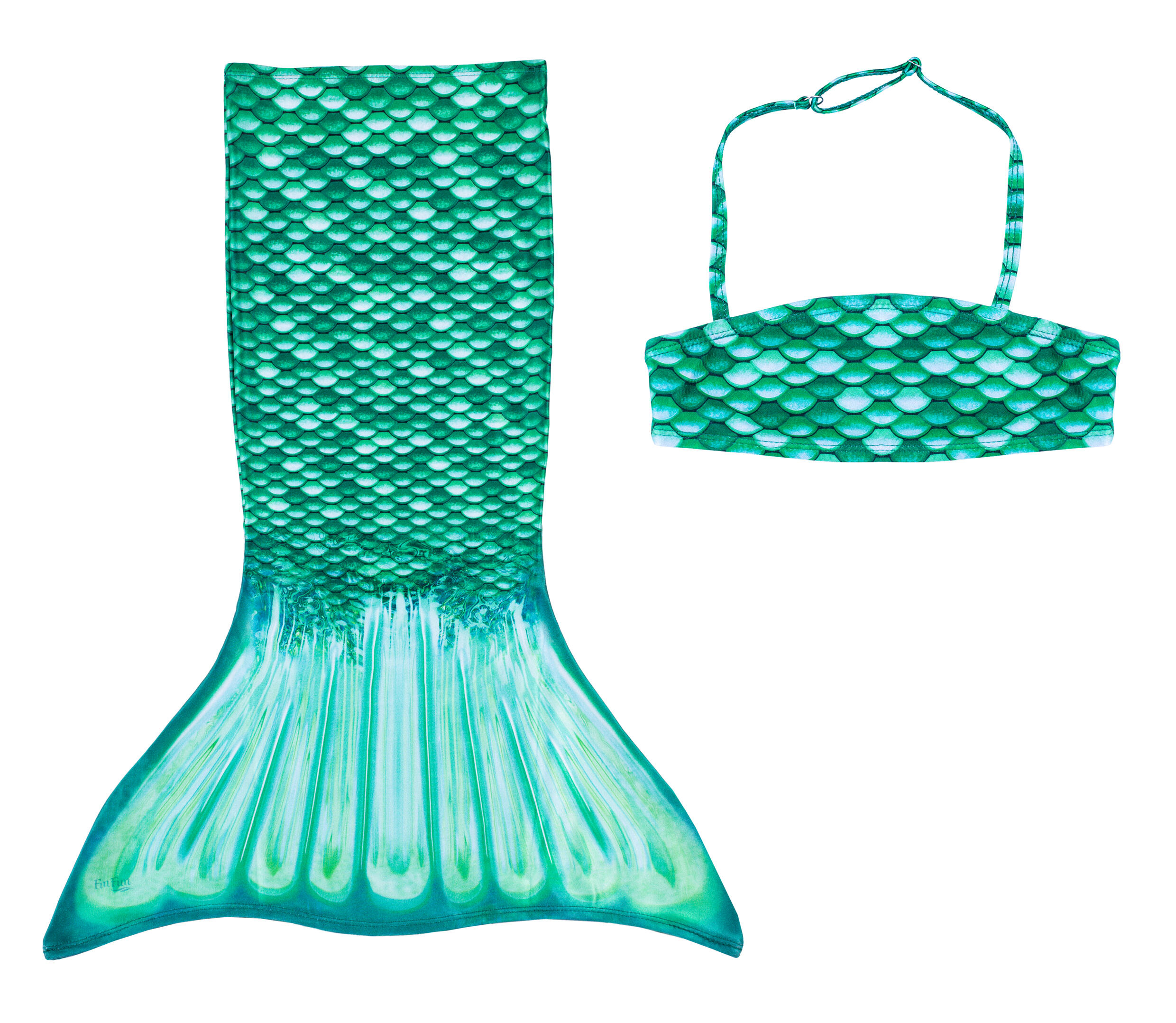 FINFUN Meerjungfrau Bikini Set CELTIC GREEN EU 98-104