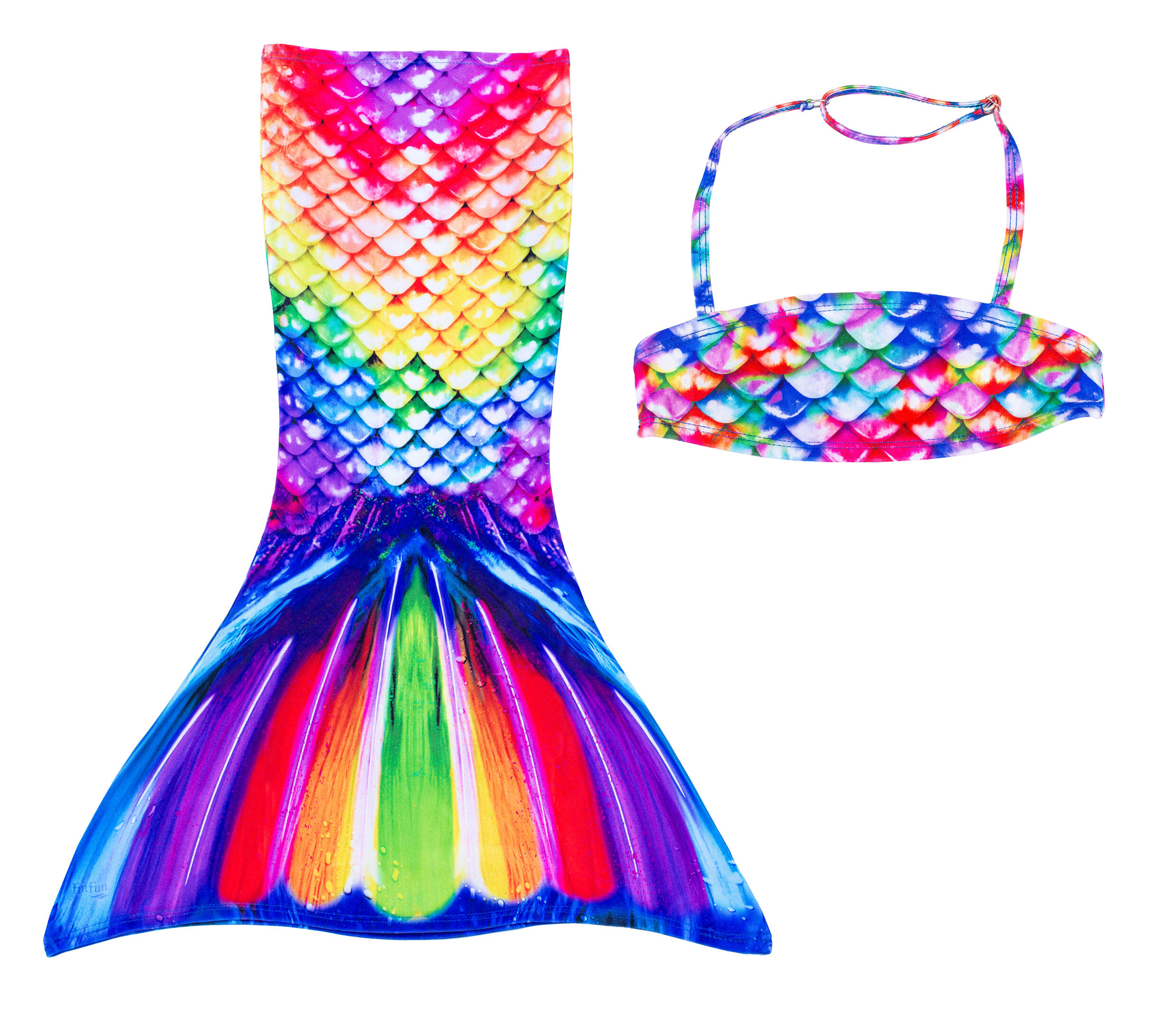 FINFUN Fin Fun Meerjungfrau Bikini Set RAINBOW REEF EU 110-116