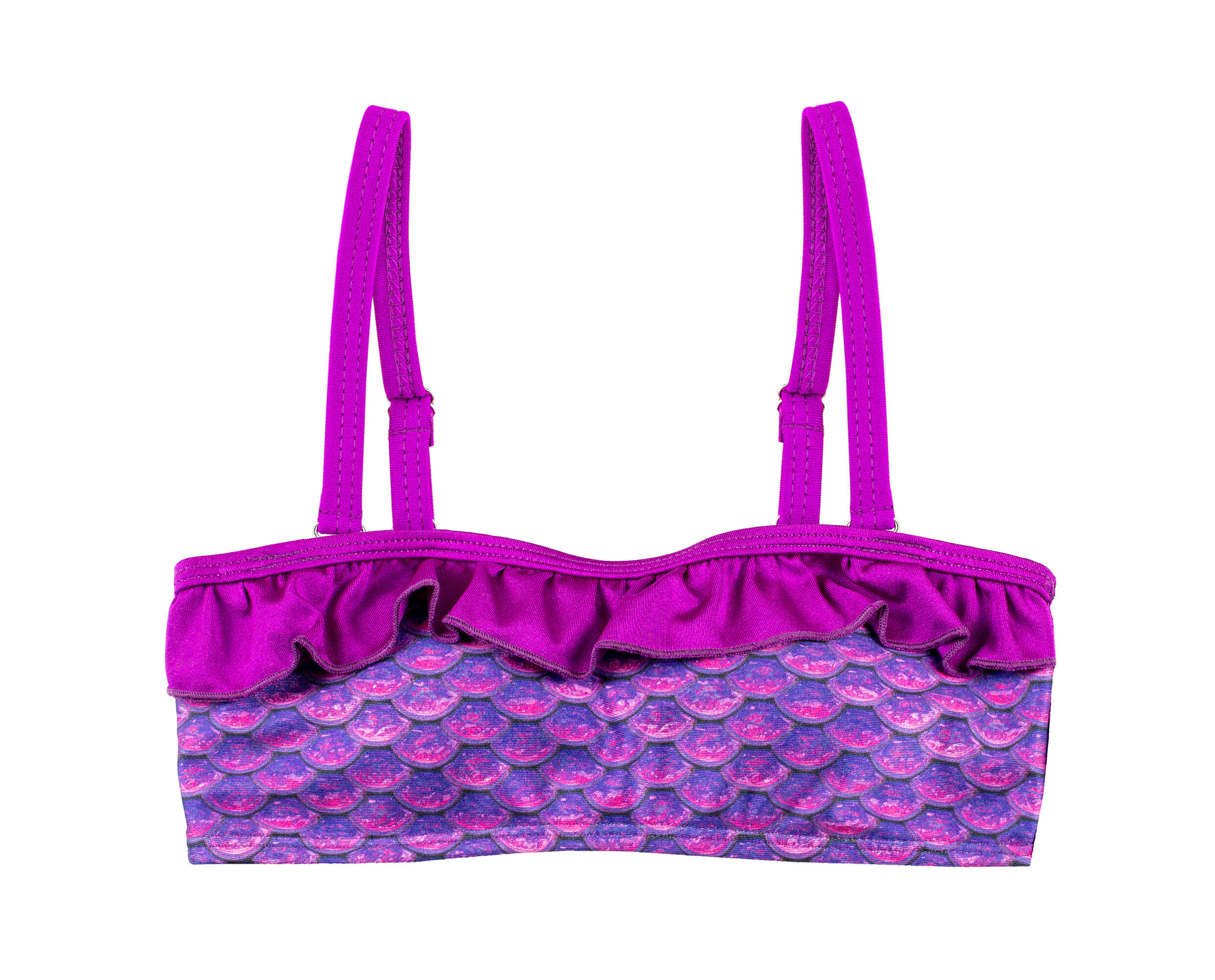 FINFUN Meerjungfrau Bikinioberteil ASIAN MAGENTA Youth XL (152-164)