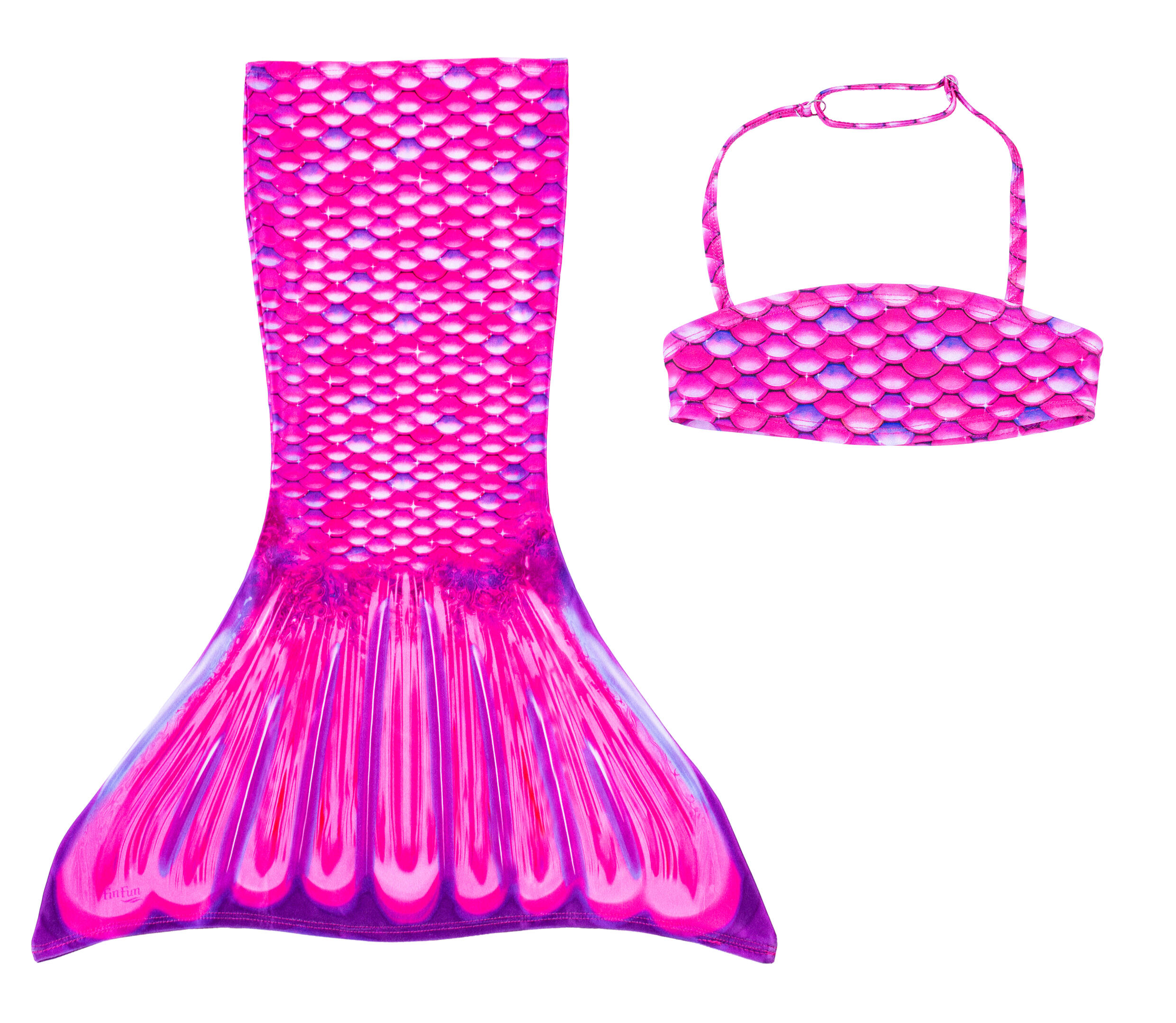 FINFUN Fin Fun Meerjungfrau Bikini Set MALIBU PINK EU 110-116