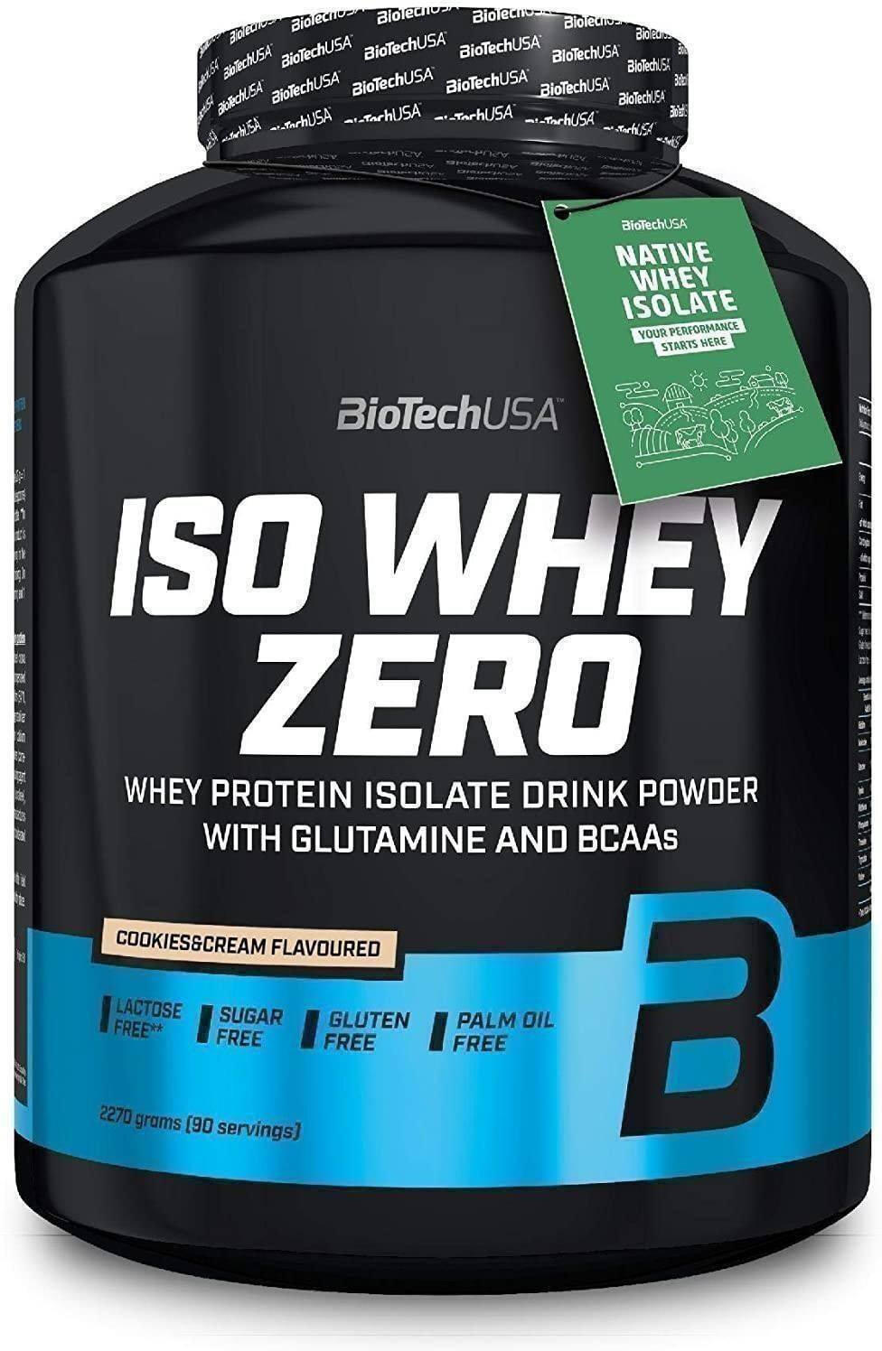 BIOTECHUSA BioTechUSA Iso Whey Zero 2270 gr Proteína Sin Gluten