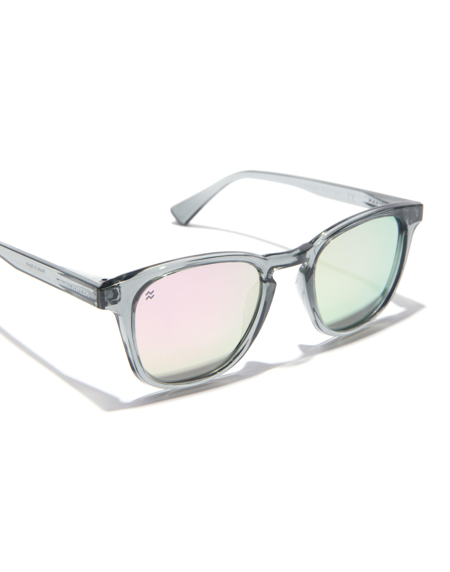 Gafas de Sol para Hombres y Mujeres POLARIZED GREY ROSA AZZURRA - WALL RAW 4/6