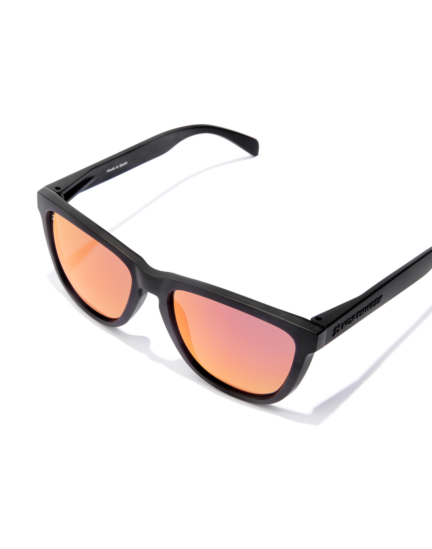 Gafas de Sol para Hombres y Mujeres POLARIZED MATTE BLACK RUBY - REGULAR RAW 3/6