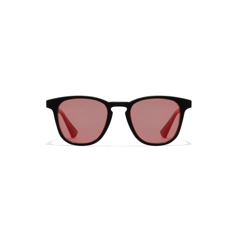 Lunettes de soleil pour hommes et femmes Ruby noire polarisée -  WALL RAW