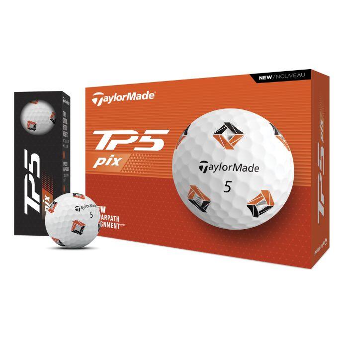 TP5 PIX 3.0 5層高爾夫球(12粒裝) - 白色
