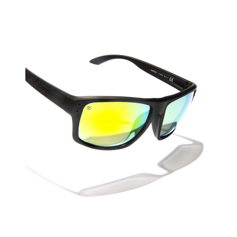 Lunettes de soleil pour les hommes et les femmes polarisé noir -  BOLD RAW