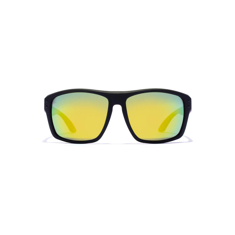 Lunettes de soleil pour les hommes et les femmes polarisé noir -  BOLD RAW
