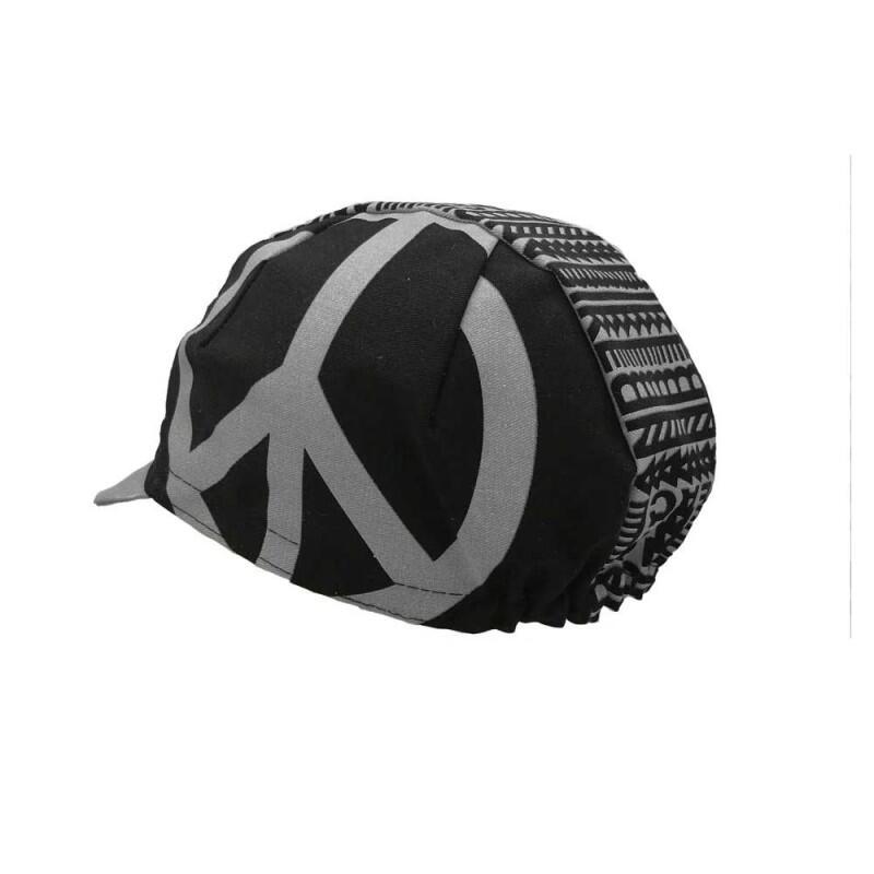 Gorra de Ciclismo Cinelli peace black 3/7