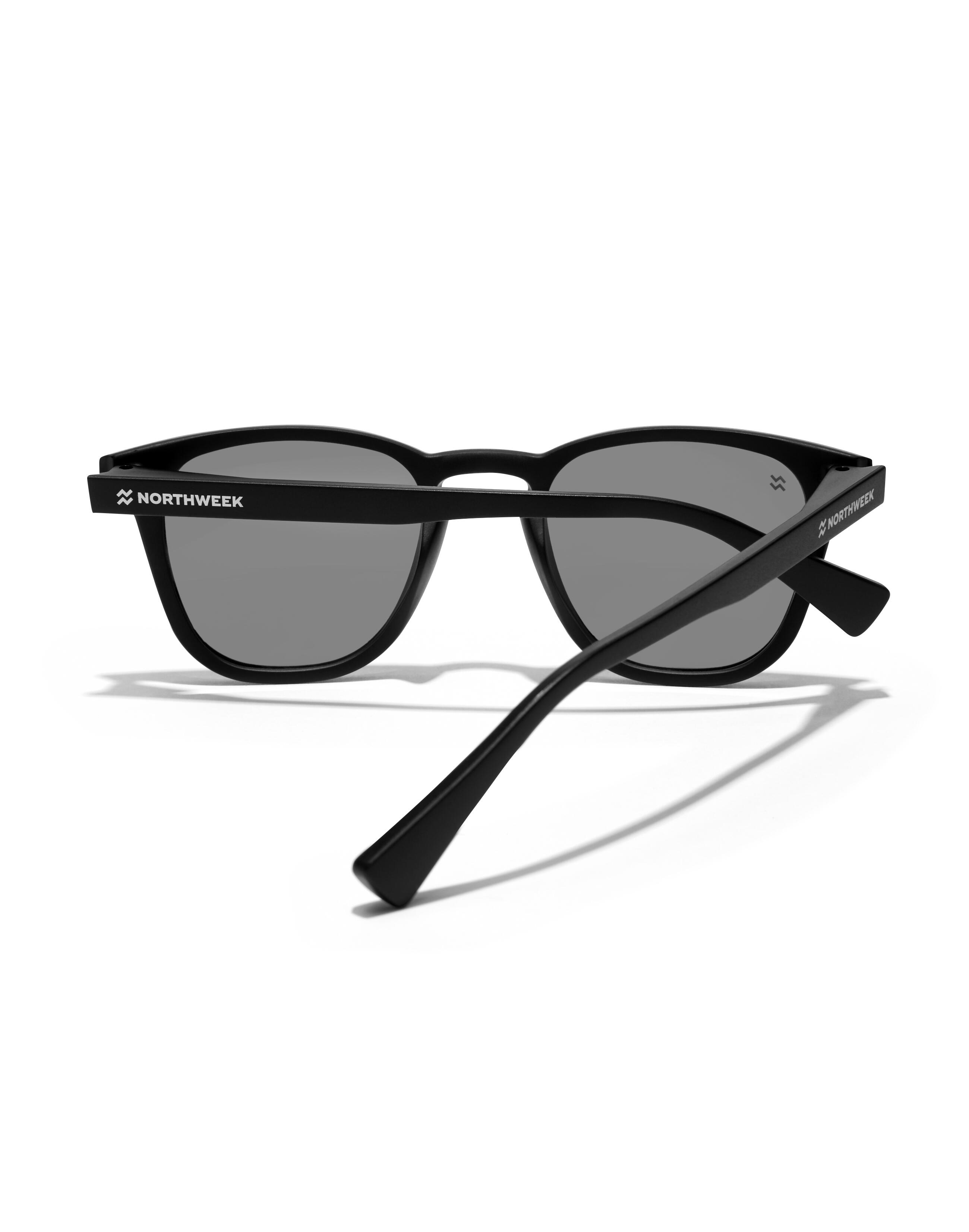Lunettes de soleil pour hommes et femmes polarisés noirs noirs -  WALL RAW 4/6