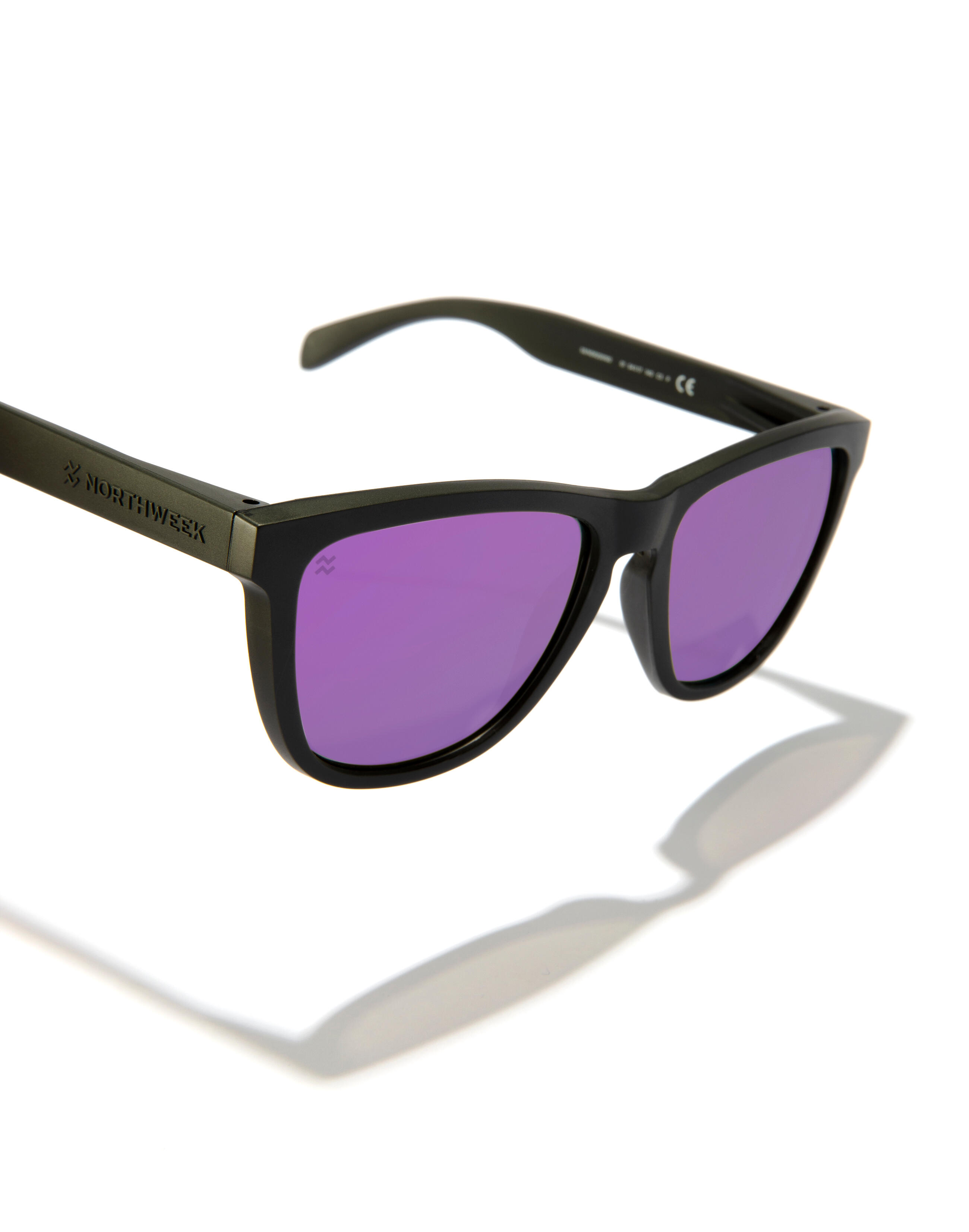 NORTHWEEK - Lunettes de soleil pour Homme et Femme Joker noir -  REGULAR RAW 5/6