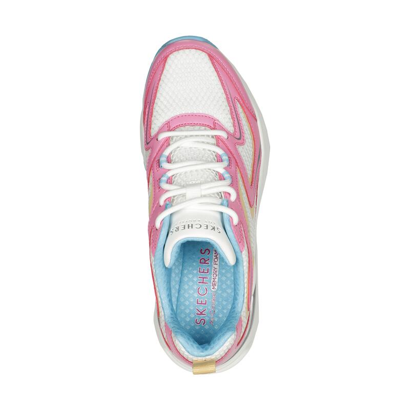 Zapatillas Deportivas Caminar Mujer Skechers 177427_WPK Multicolor con Cordones
