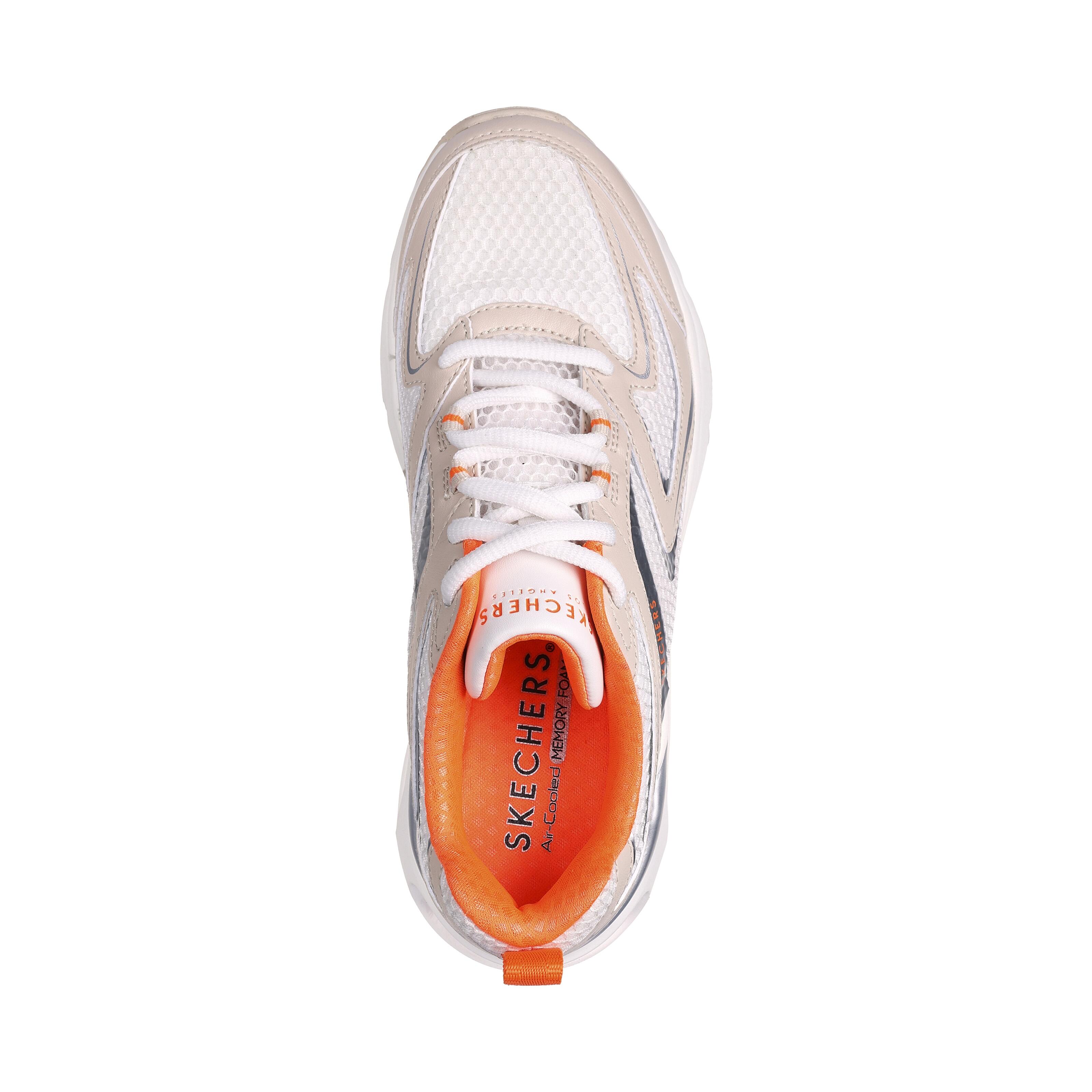 Skechers lace up mujer naranja cheap