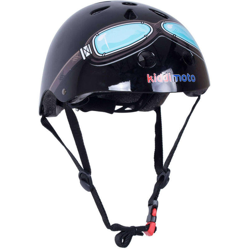 KIDDIMOTO helmet Black goggle
