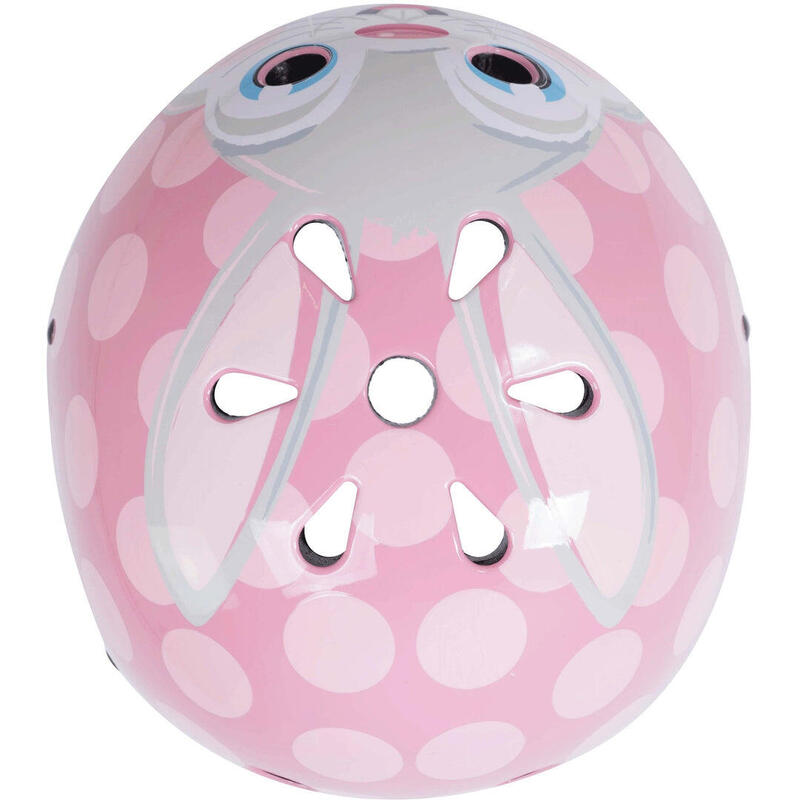 KIDDIMOTO helmet Pink bunny