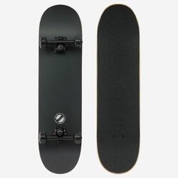 Skateboard noir complet pour débutants et avancés 8.125 x 31.75