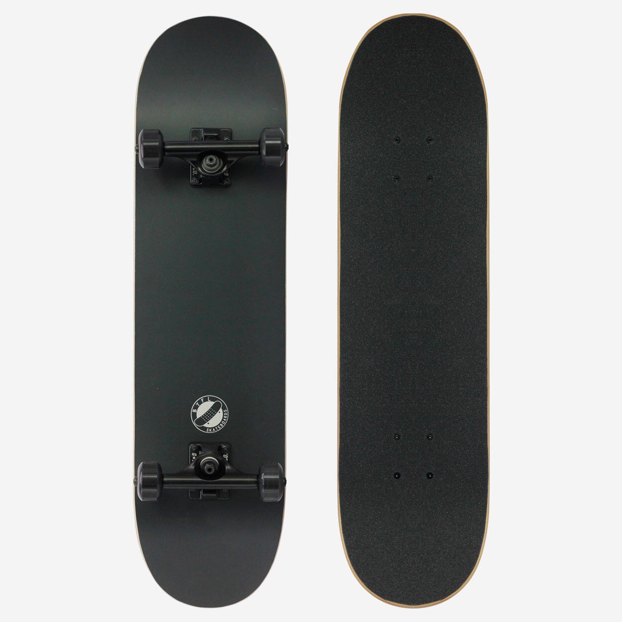 BTFL BTFL BLACK EDT. - Skateboard Komplettboard 8.125" Anfänger und Fortgeschrittene