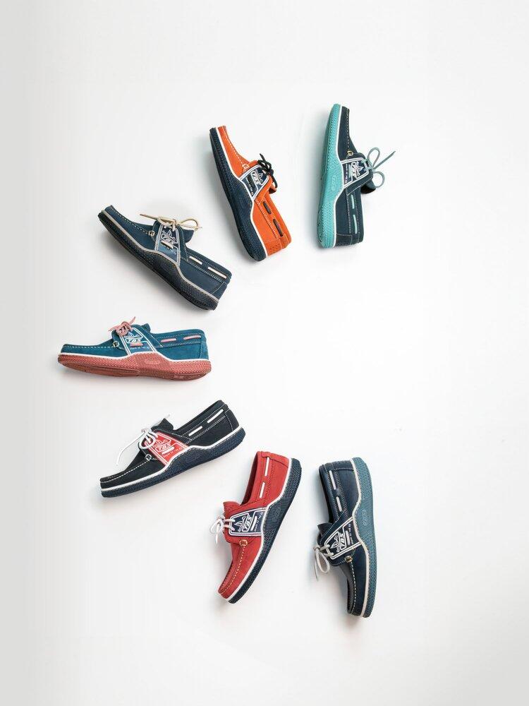 Chaussures bateau Homme - GLOBEK Bitume / Galet 5/5