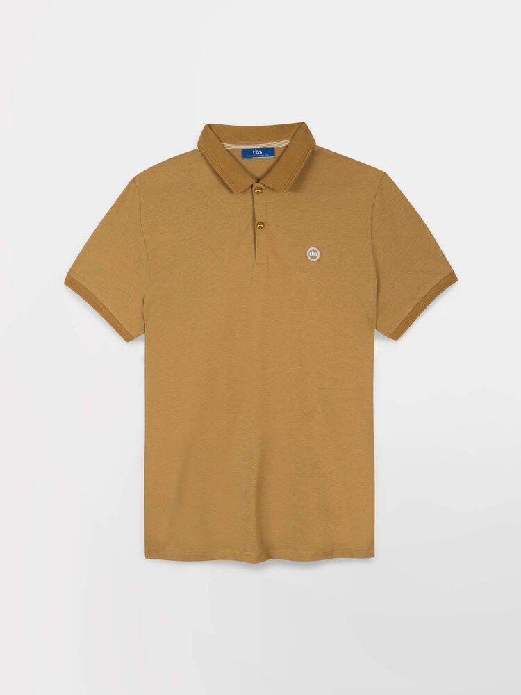 Polo Amarillo para Hombre TBS ATTONPOL14027 3/4