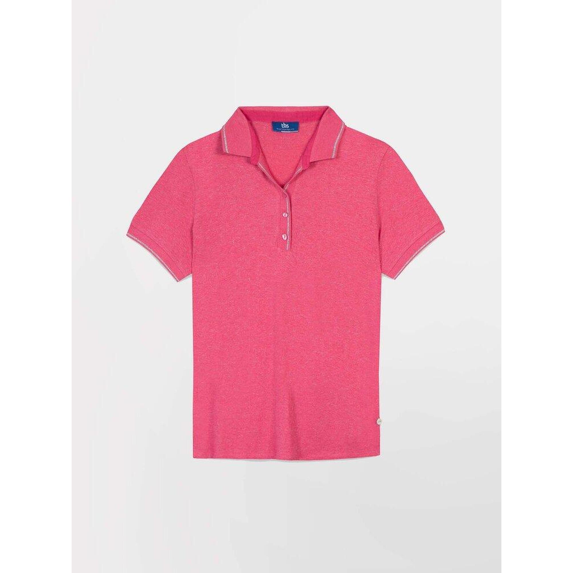 Polo manches courtes Femme - ADINAPOL Fuschia