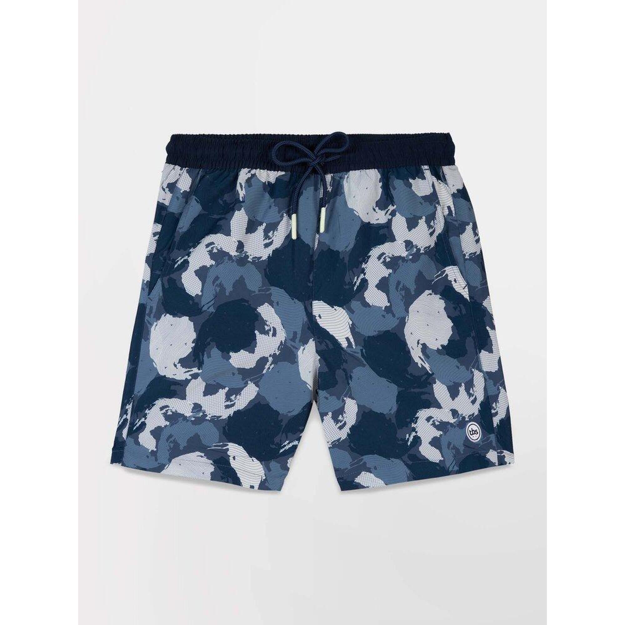Tbs - Short De Bain Homme Laurent Cyclade Made In France - Boxer De Bain - Bleu - 44 L - Decathlon