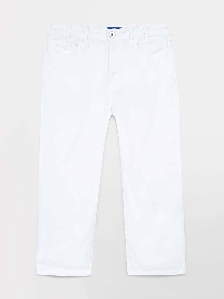 Pantalón Pirata Blanco para Mujer TBS SANTACOR 2/4