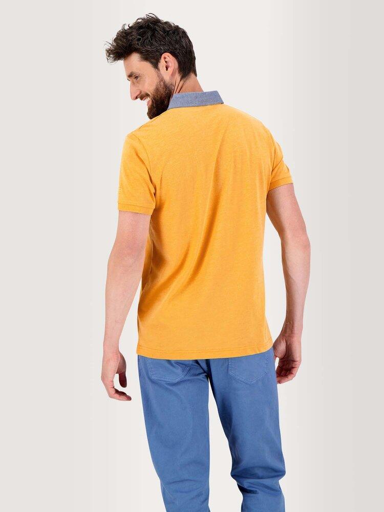 Polo Amarillo para Hombre TBS ARSON 3/4