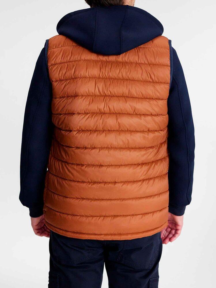 Piumino Smanicato Uomo Marrone TBS Fabian 2/2
