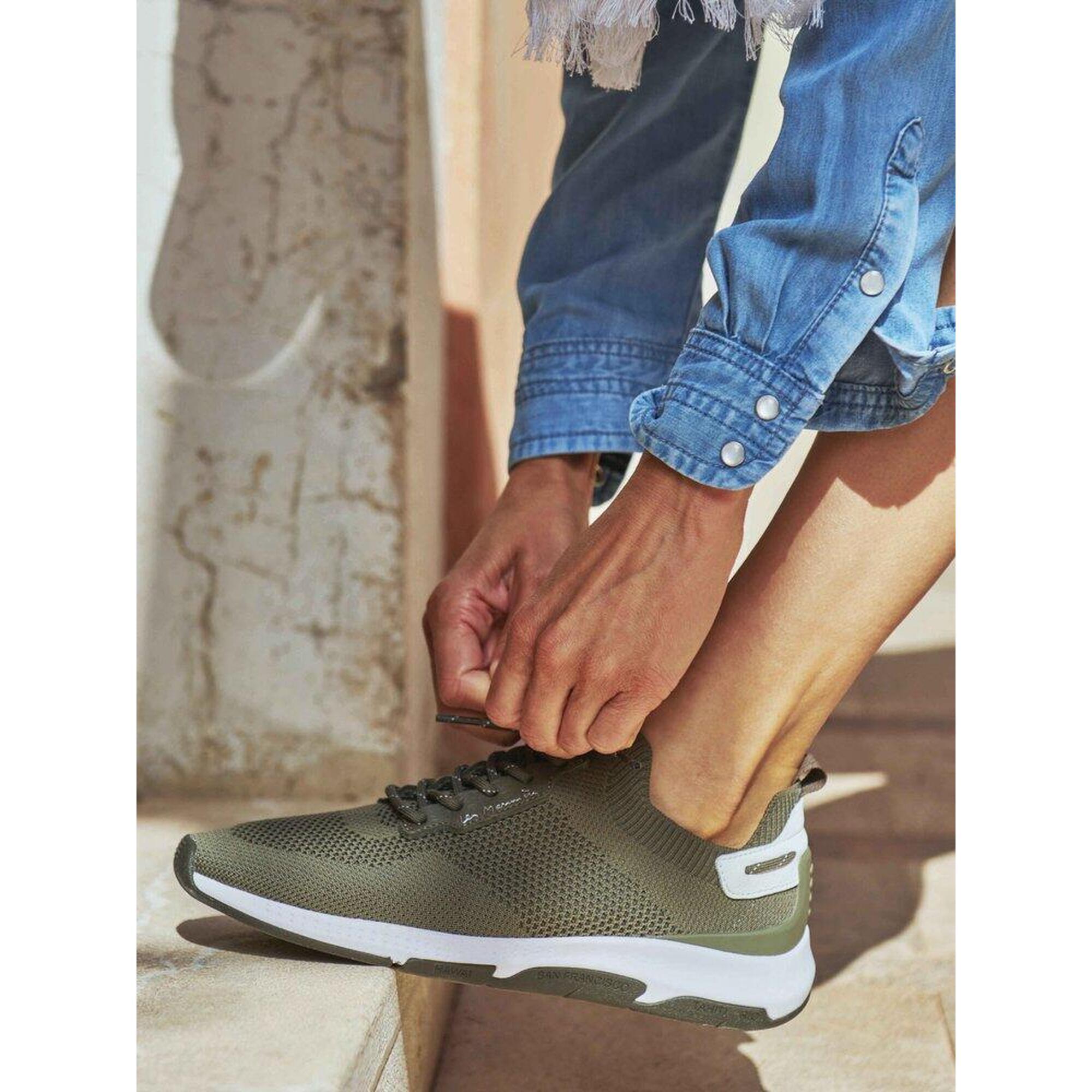 Tbs - Tennis Toile Femme - Jellina Cactus - Chaussures De Sport - Vert - 42 - Decathlon